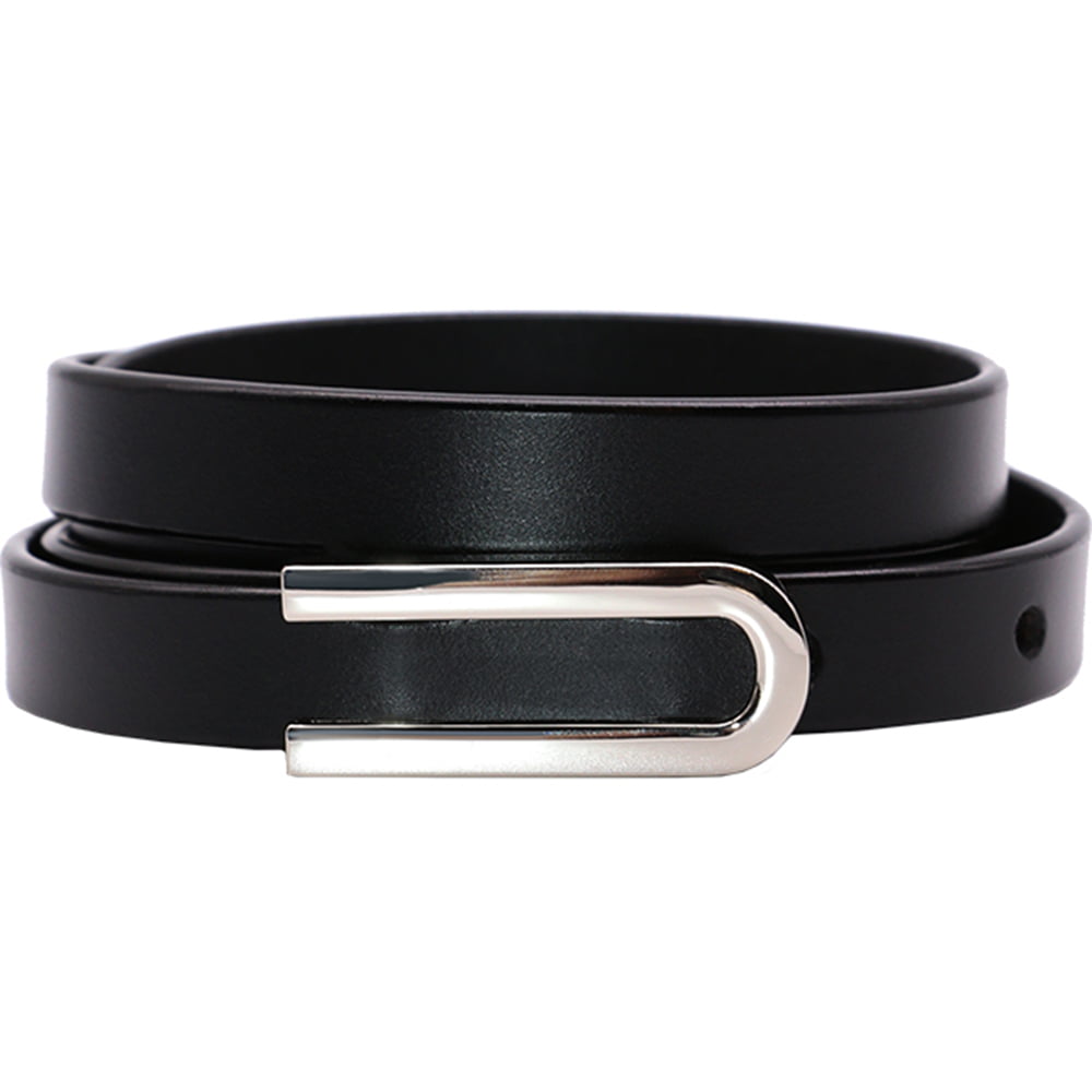 Curea dama, subtire, model clasic, piele naturala, ROCS BZ-07