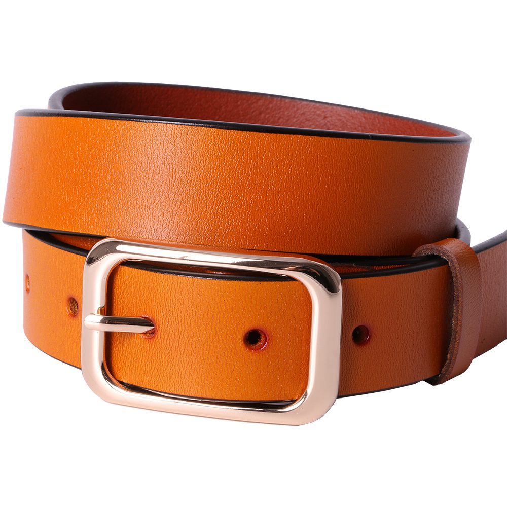 Curea dama, ROCS, piele naturala, model clasic, fara cusaturi, BZ-24