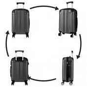 Valize Voiaj, Set 19 / 24 / 28 Inch, KONO K1777L