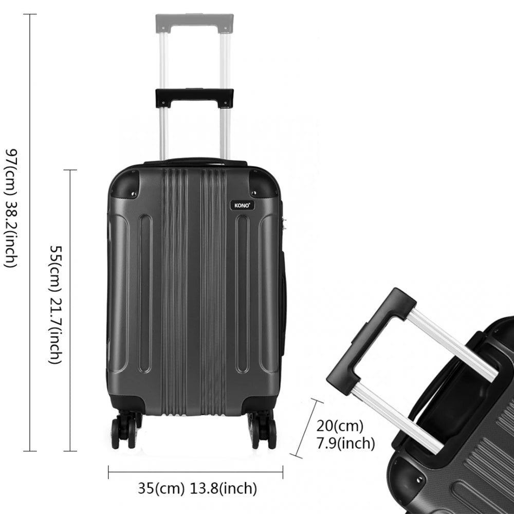 Valize Voiaj, Set 19 / 24 / 28 Inch, KONO K1777L