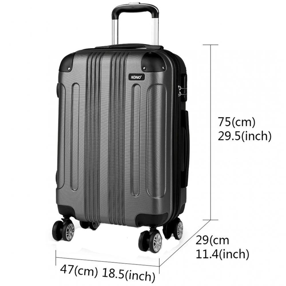 Valize Voiaj, Set 19 / 24 / 28 Inch, KONO K1777L