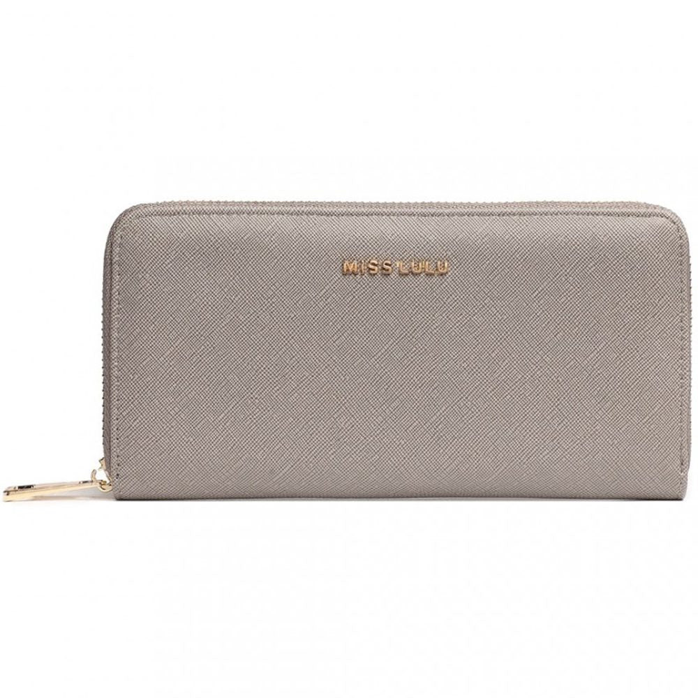 Portofel dama, elegant din piele ecologica, Miss Lulu LP2108