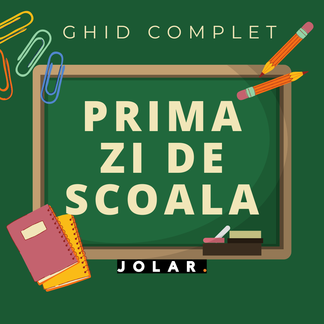 Ghid complet pentru prima zi de scoală - Ai cumpărat ce trebuie pentru copilul tău?