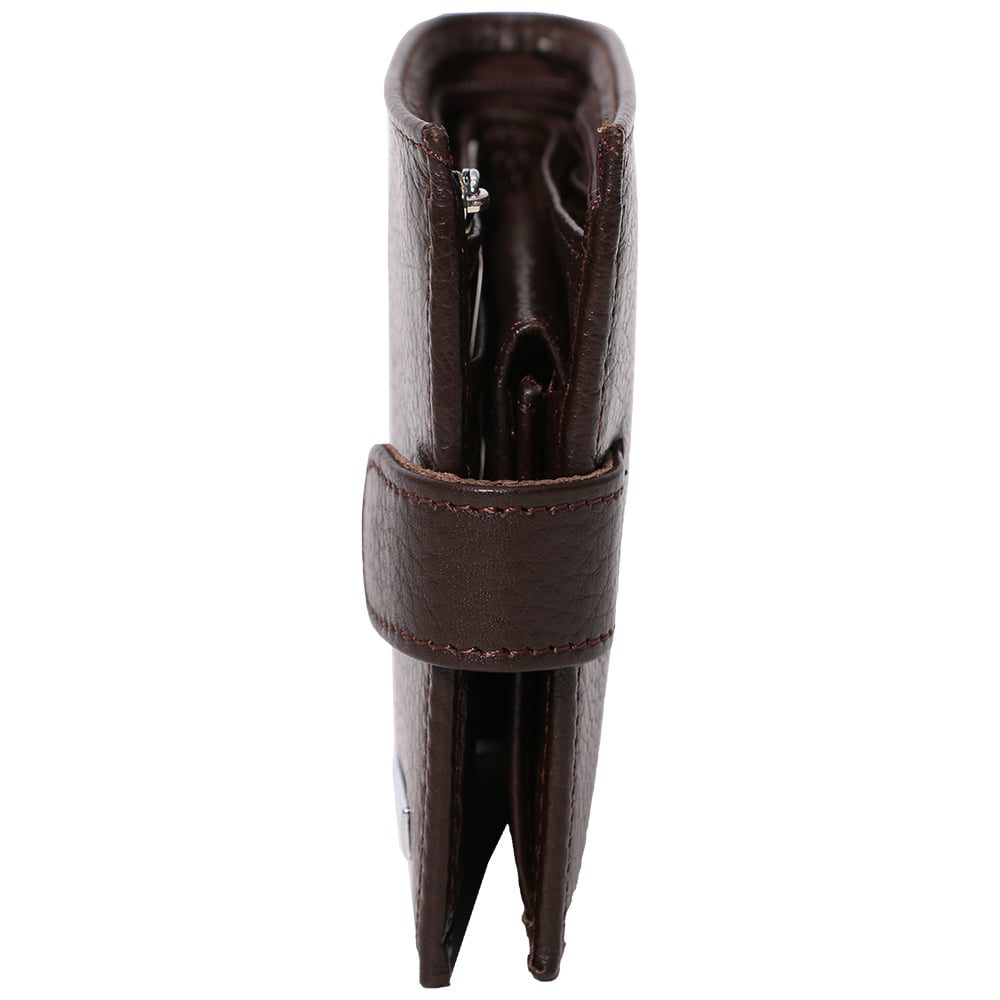 Portofel barbati, piele naturala, pentru barbati, cu capsa metalica 0431