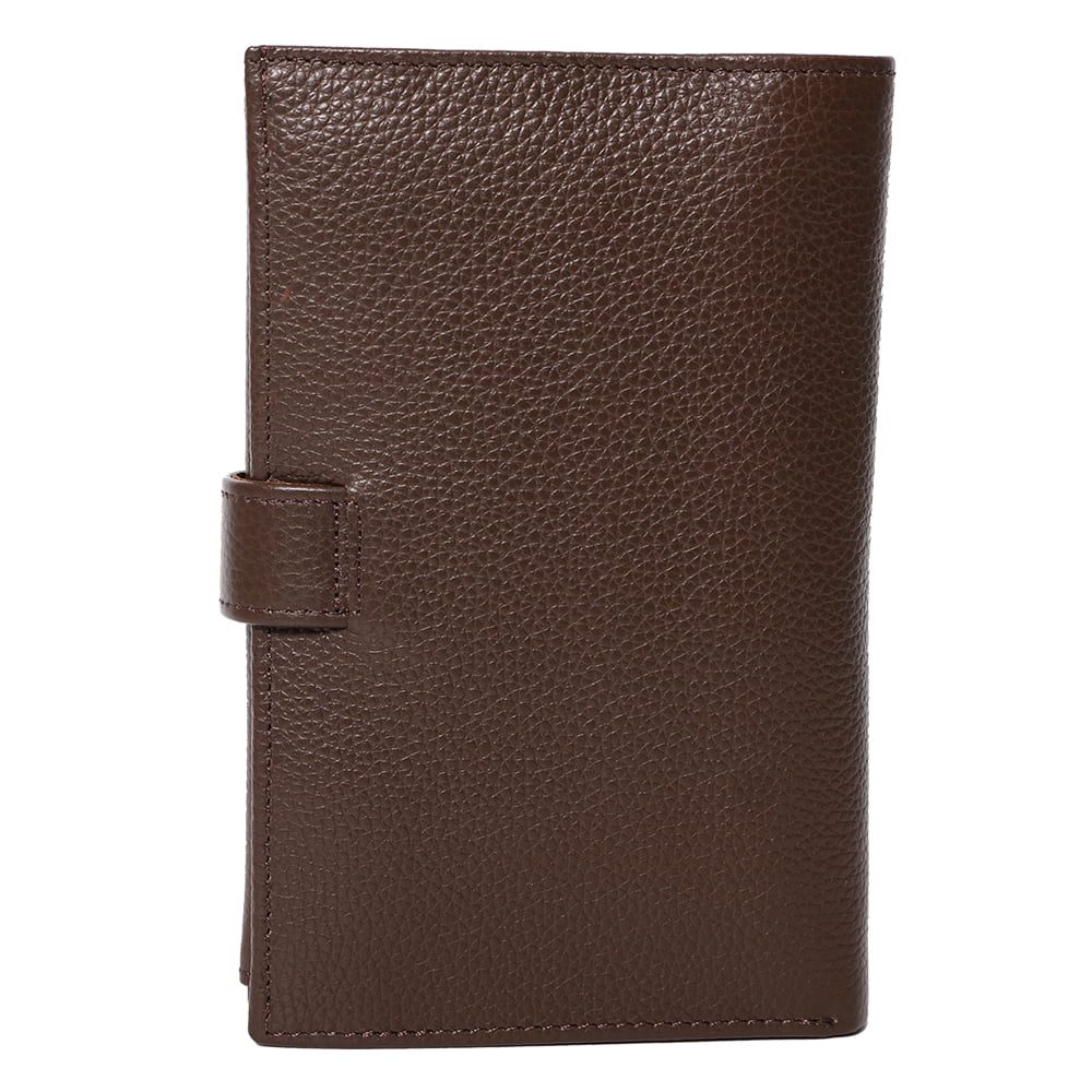 Portofel barbati, piele naturala, pentru barbati, cu capsa metalica 0498