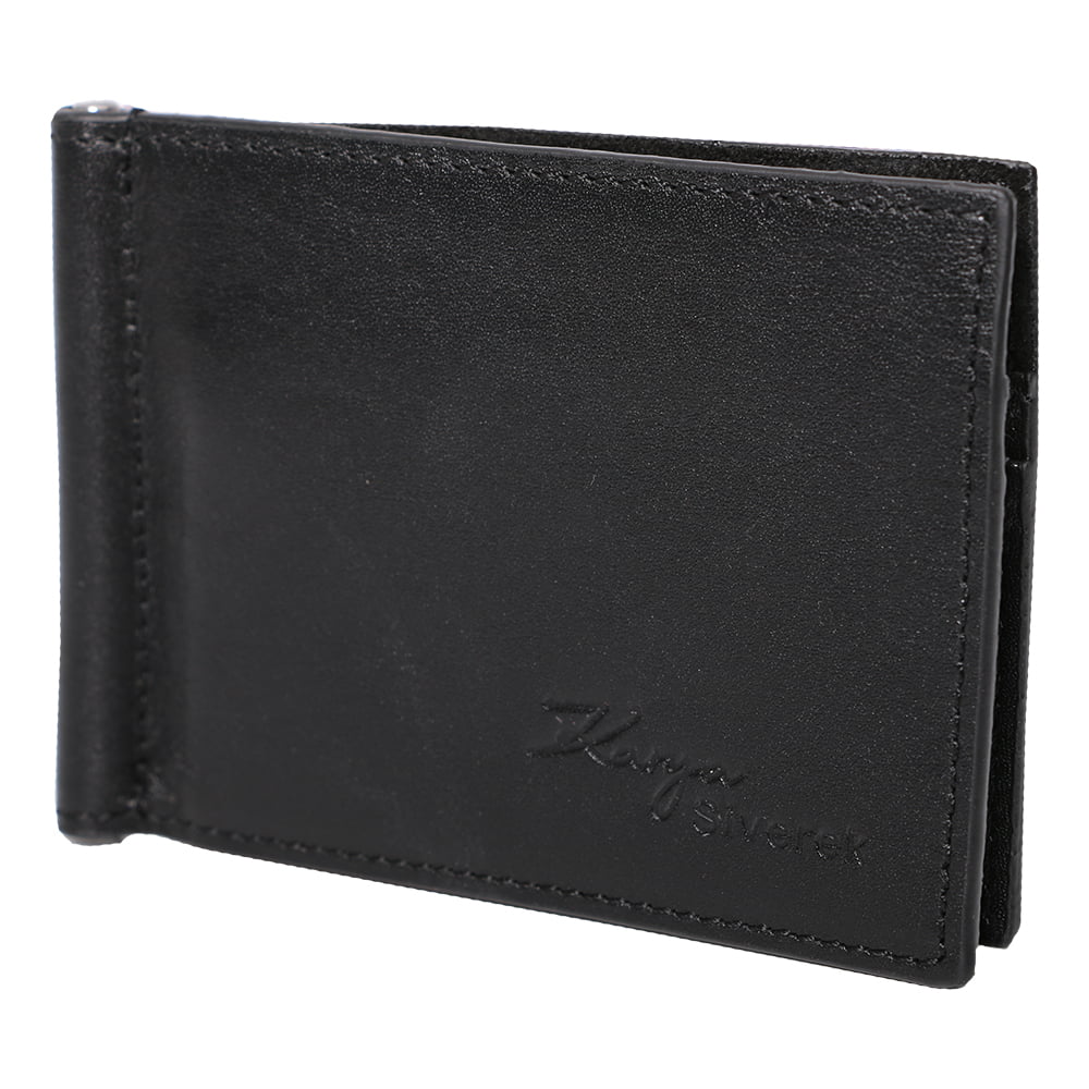 Portcard unisex, piele naturala, cu clapa metalica pentru bancnote 0902