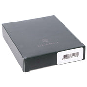 Portcard unisex, piele naturala, reversibil, cu clapa metalica pentru bancnote 711