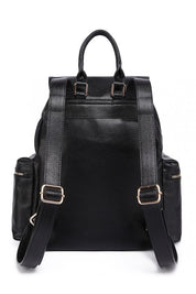 Rucsac dama, stil casual, din piele ecologica, rezistent la apa, KONO LH1709