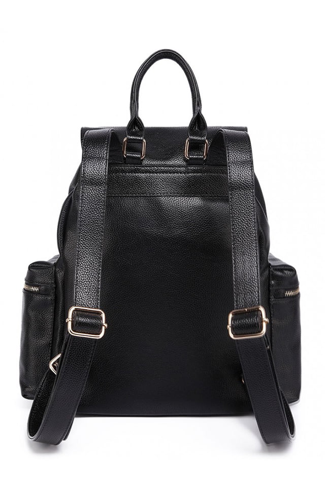Rucsac dama, stil casual, din piele ecologica, rezistent la apa, KONO LH1709