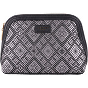 Geanta crossbody pentru dama din piele eco si rafie cu motive etnice, David Jones, AB-6757-2