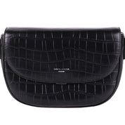 Geanta crossbody pentru dama din piele eco imitatie crocodil, David Jones, AB-CM6510