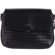 Geanta crossbody pentru dama din piele eco impletita, David Jones, AB-CM6525