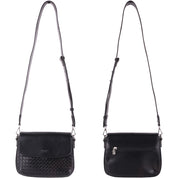 Geanta crossbody pentru dama din piele eco impletita, David Jones, AB-CM6525