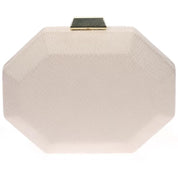 Geanta Clutch de seara pentru dama, cu efect piele de sarpe, Paula Rossi AD-125105