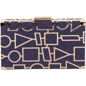 Geanta Clutch eleganta, cu figuri geometrice AD-22203