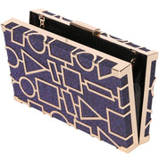 Geanta Clutch eleganta, cu figuri geometrice AD-22203