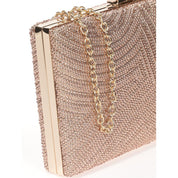 Geanta Clutch de seara pentru dama, cu strasuri, eleganta Paula Rossi AD-41332