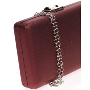 Geanta Clutch eleganta cu inchidere frunza din metal auriu, Paula Rossi AD-41372