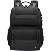 Rucsac smart premium unisex pentru laptop 15.6 inch, din microfibra cu spate respirabil, se fixeaza de valiza, rezistent la stropi, BANGE BG-G62