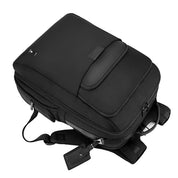 Rucsac smart unisex BANGE, compartiment mare pentru calatorii, compartiment separat pentru laptop de 15.6 inch, din poliester rezistent la apa, buzunare laterale BG-G63