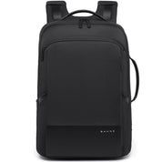 Rucsac laptop 15.6 inch, buzunar pentru tableta, cu iesire la casti si port USB, din poliester, rezistent la apa, buzunar anti furt BANGE BG-S55