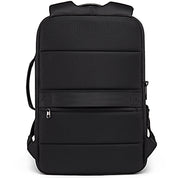 Rucsac unisex smart casual pentru laptop 15.6 inch, extensibil pentru calatorii, din poliester este rezistent la apa, iesire la casti si port USB, spate respirabil si buzunar anti furt, BANGE BG-S56