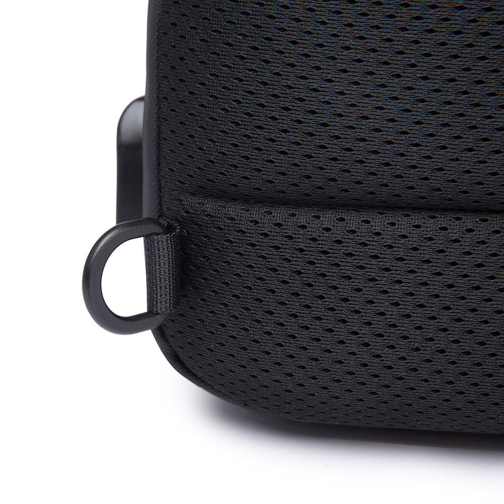 Rucsac crossbody pentru barbati, din poliester rezistent la apa, cu port USB si buzunar antifurt, BANGE BG1911