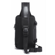 Geanta crossbody, tip rucsac pentru barbati, din poliester rezistent la stropi, cu buzunar antifurt, BANGE BG22027