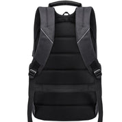 Rucsac unisex smart casual BANGE, din poliester, rezistent la apa, cu lacat TSA si port USB, BG2215-9