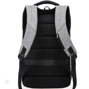 Rucsac unisex smart casual BANGE, din poliester, rezistent la apa, cu lacat TSA si port USB, BG2215-9