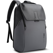 Rucsac modern unisex cu clapa magnetica, compartiment separat pentru laptop 15.6 inch, din poliester rezistent la stropi, cu buzunar ascuns, BANGE BG2581