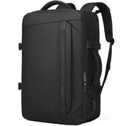 Rucsac smart pentru barbati, compartiment pentru laptop 15.6 inch si port USB, din poliester rezistent la apa, BANGE BG2892