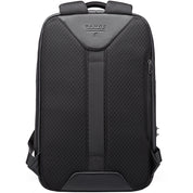 Rucsac smart pentru laptop 15.6 inch, design nou din piele naturala rezistent la apa, cu port USB si lacat TSA, spate respirabil cu fixare de valiza, BANGE BG6621