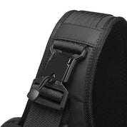 Rucsac crossbody pentru barbati, din poliester este rezistent la apa, trident posterior pentru umbrela, BANGE BG7210