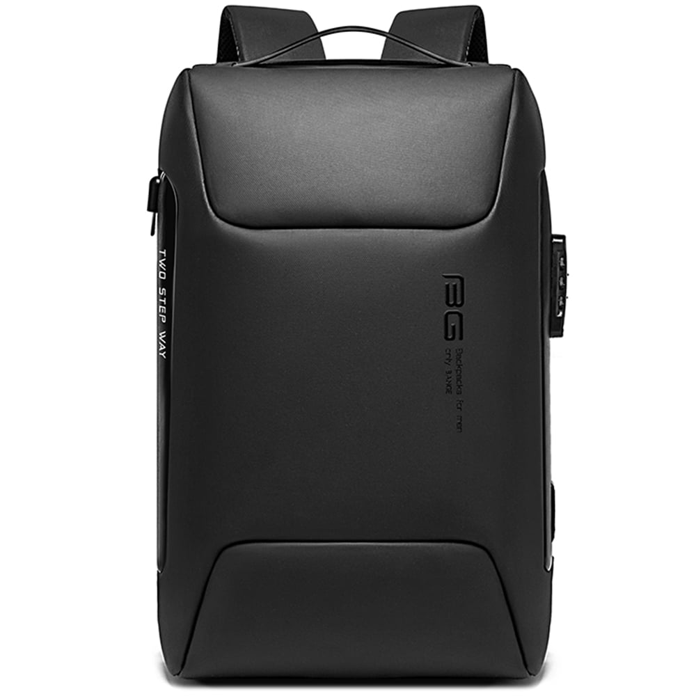 Rucsac pentru barbati multifuncional, compartiment laptop 15.6 inch, buzunar antifurt si port USB, lacat TSA si fixare de valiza BANGE BG7216