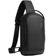 Rucsac crossbody unisex, de dimensiuni mici, din poliester rezistent la apa, cu port USB si buzunar antifurt BANGE BG7221