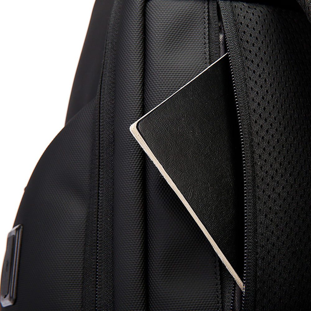 Rucsac laptop 15.6 inch, din poliester, rezistent la apa, port USB si TYPE-C, se fixeaza de valiza, BANGE BG7268