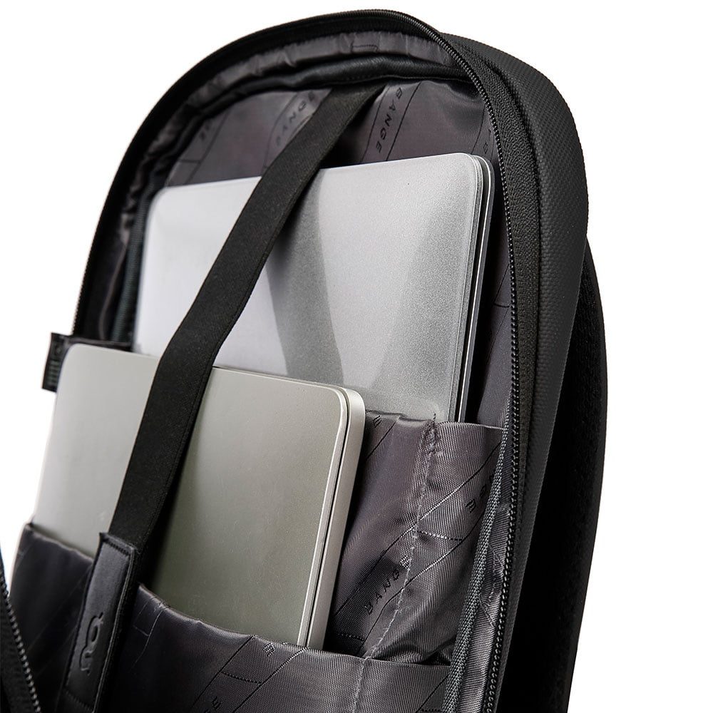 Rucsac laptop 15.6 inch, din poliester, rezistent la apa, port USB si TYPE-C, se fixeaza de valiza, BANGE BG7268