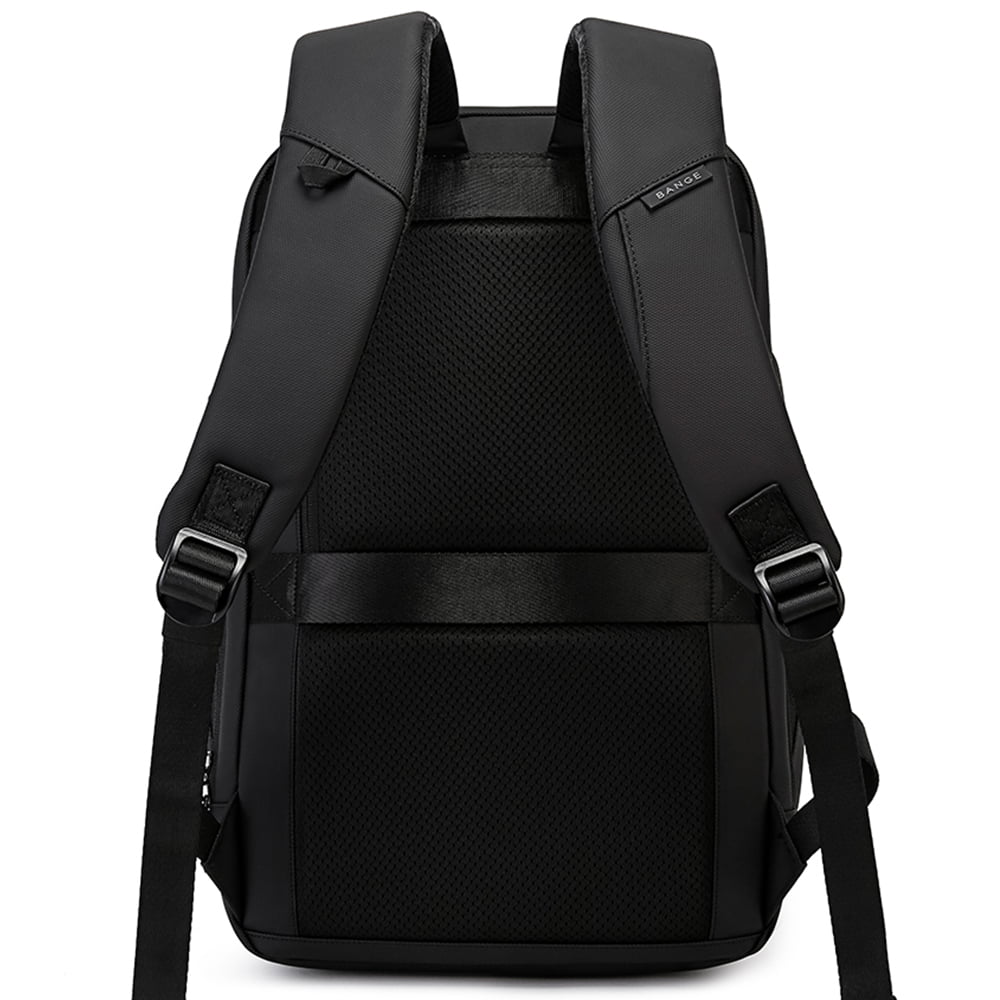 Rucsac laptop 15.6 inch, din poliester, rezistent la apa, port USB si TYPE-C, se fixeaza de valiza, BANGE BG7268