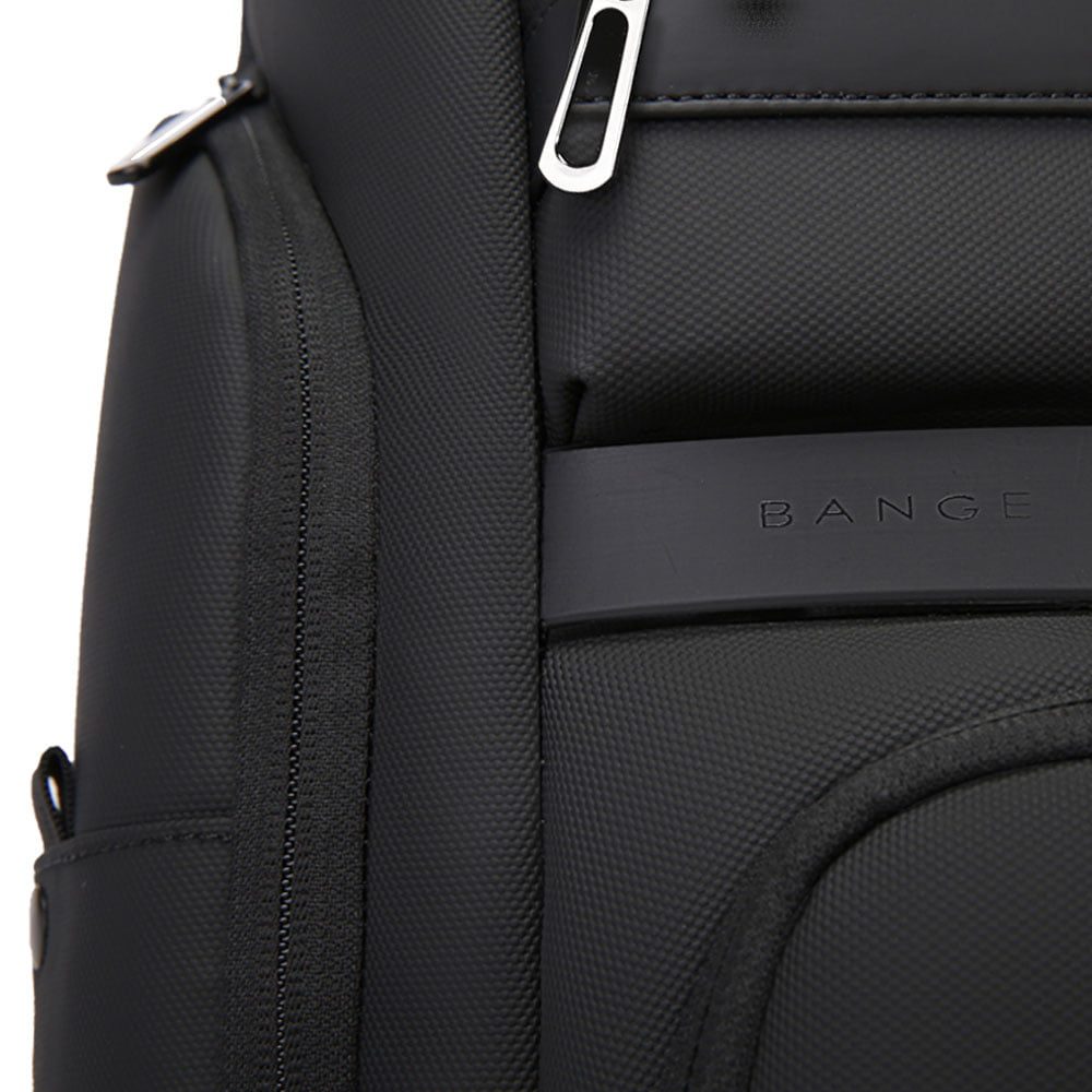 Rucsac laptop 15.6 inch, din poliester, rezistent la apa, port USB si TYPE-C, se fixeaza de valiza, BANGE BG7268