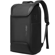 Rucsac Smart Unisex, compartiment laptop 15.6 inch si tableta 12,7 multifunctional cu lacat TSA si port USB, din poliester este rezistent la stropi, BANGE BG7276