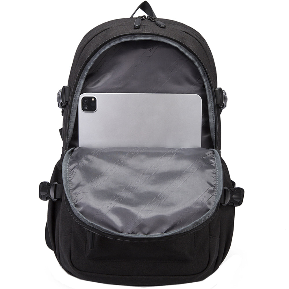 Rucsac laptop de 15.6 inch si tableta, stil casual, unisex, din poliester, rezistent la apa, fixare de valiza, BANGE BG7282