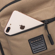 Rucsac laptop de 15.6 inch si tableta, stil casual, unisex, din poliester, rezistent la apa, fixare de valiza, BANGE BG7282