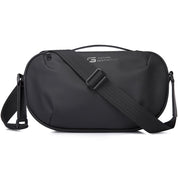 Geanta crossbody unisex, din poliester este rezistenta la apa, inel retractabil pentru chei, buzunar antifurt pe spate, BANGE BG7308