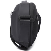 Geanta crossbody unisex, din poliester este rezistenta la apa, inel retractabil pentru chei, buzunar antifurt pe spate, BANGE BG7308