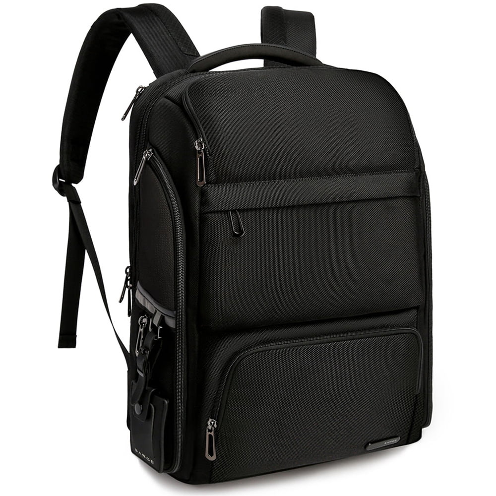 Rucsac laptop de 15.6 inch si calatorii, extensibil, din poliester, rezistent la apa, bine compartimentat, BANGE BG7309