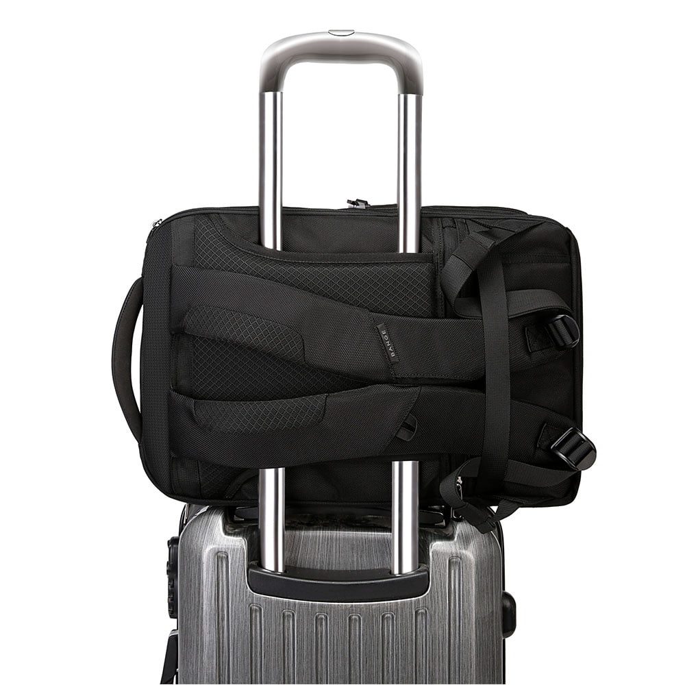 Rucsac laptop de 15.6 inch si calatorii, extensibil, din poliester, rezistent la apa, bine compartimentat, BANGE BG7309