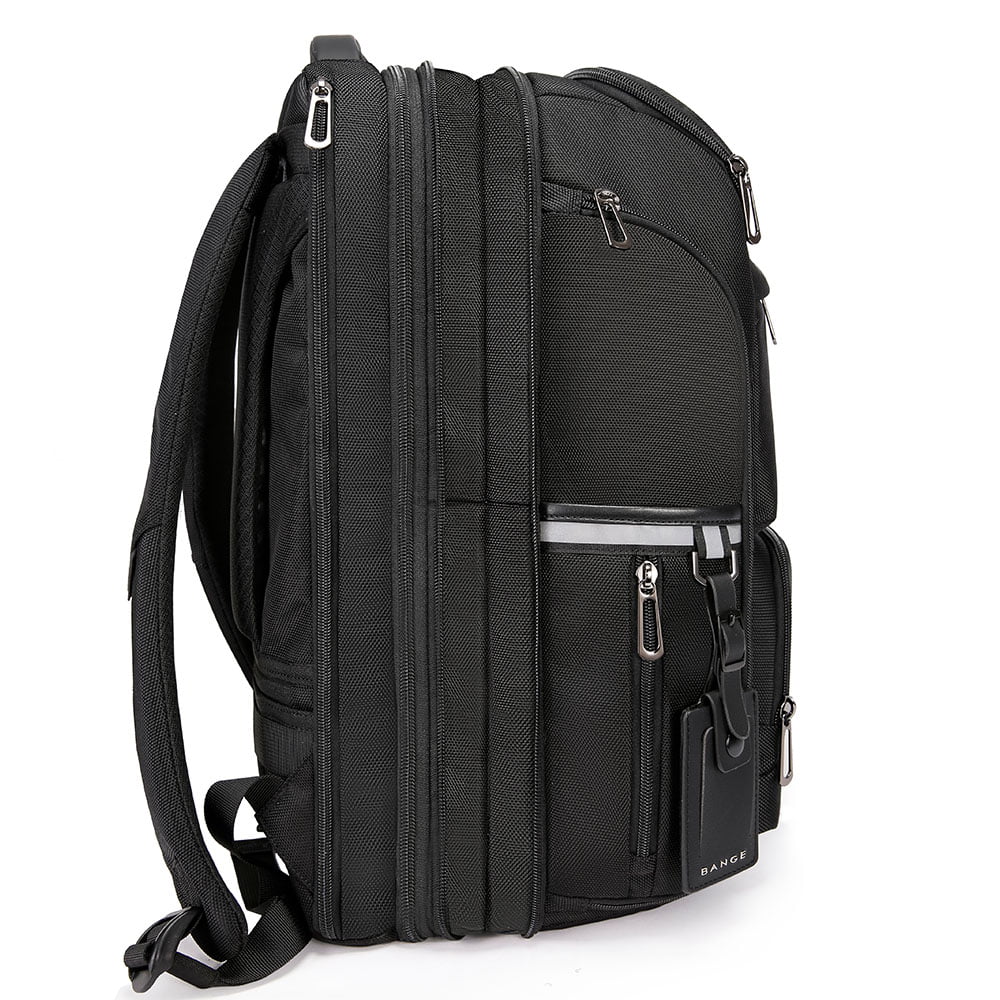 Rucsac laptop de 15.6 inch si calatorii, extensibil, din poliester, rezistent la apa, bine compartimentat, BANGE BG7309