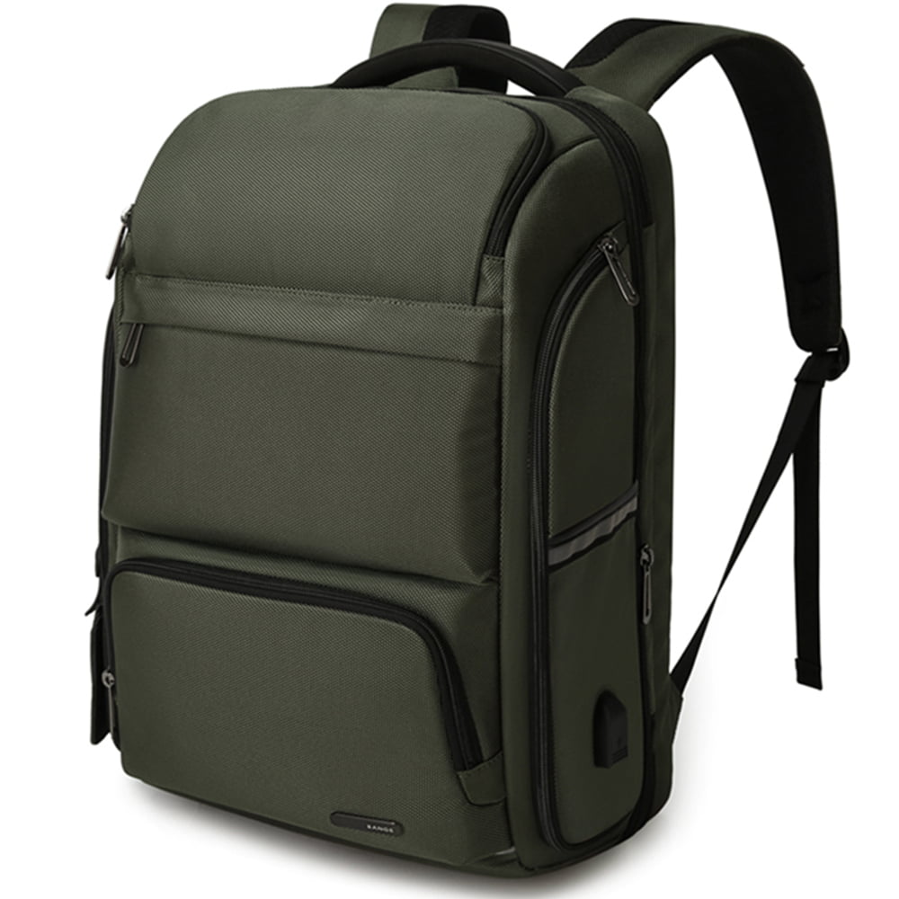 Rucsac laptop de 15.6 inch si calatorii, extensibil, din poliester, rezistent la apa, bine compartimentat, BANGE BG7309