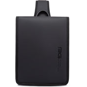 Geanta crossbody, tip rucsac unisex, forma patrata, din poliester rezistent la apa, bareta cu trident, compartiment pentru tableta 9,7 inch BANGE BG7323